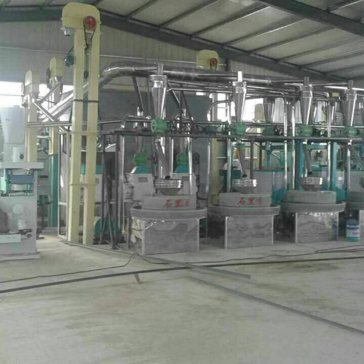 6+3石磨面粉机成套设备